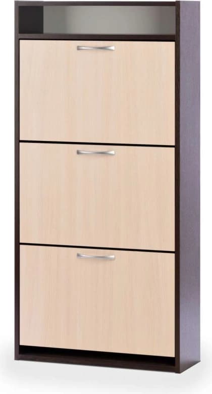 Купить обувница К-3 Венге/Дуб беленый 60х23х124 в Москве - тумбы на ...